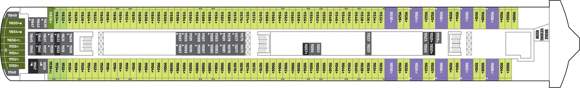 Deck 11 plan
